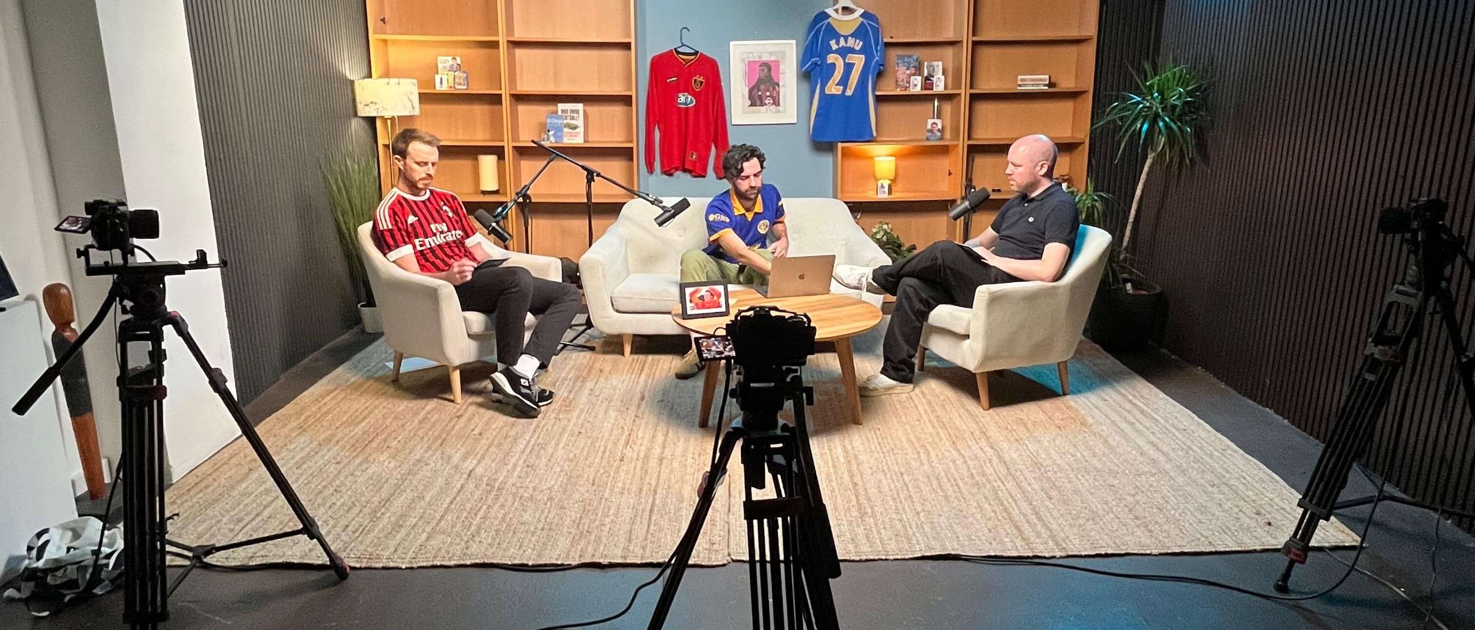 Career We Go podcast recording studio